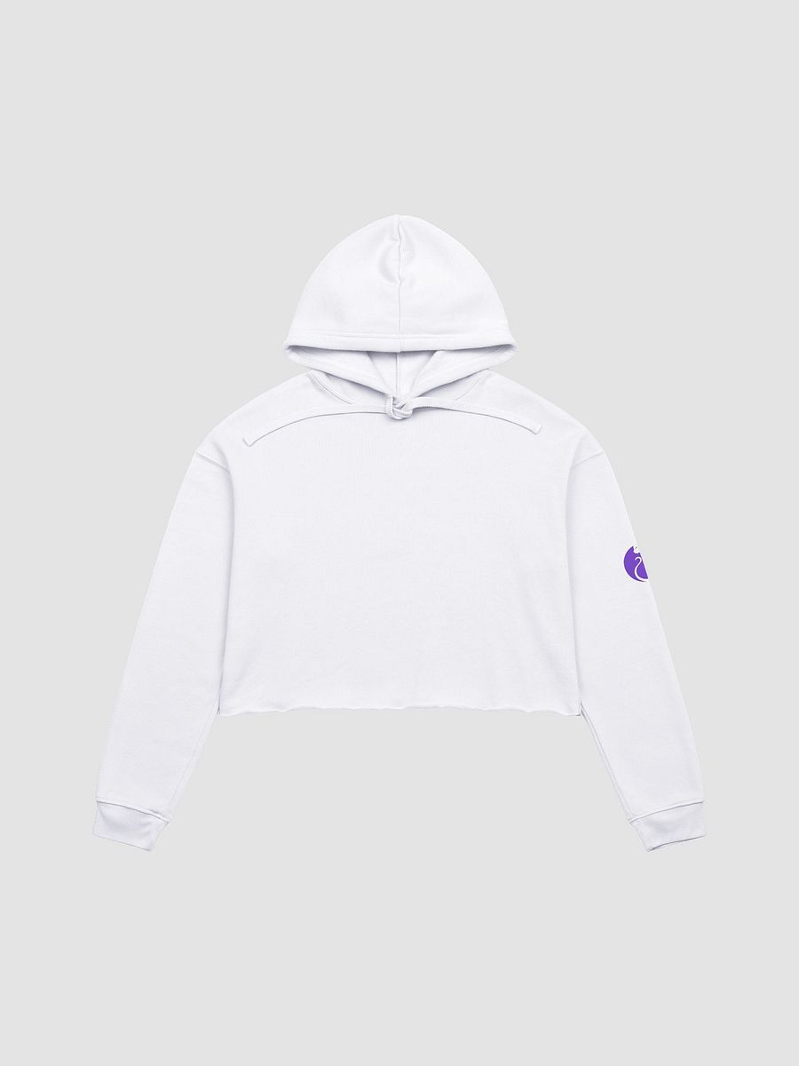 KawaiiKitten Essential Super White Crop Hoodie product image (29)