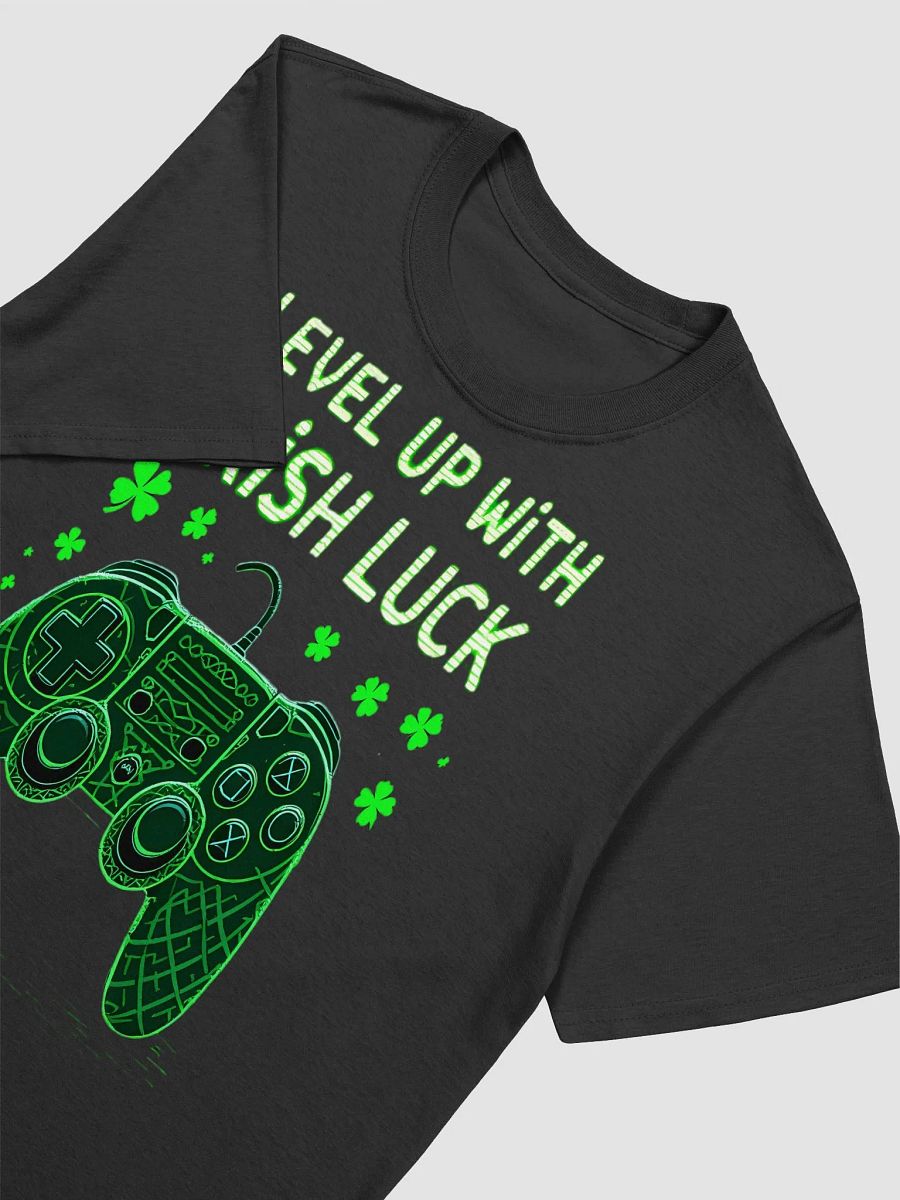 Level Up with Irish Luck | St. Patrick’s Day Gaming T-Shirt for Gamers product image (9)