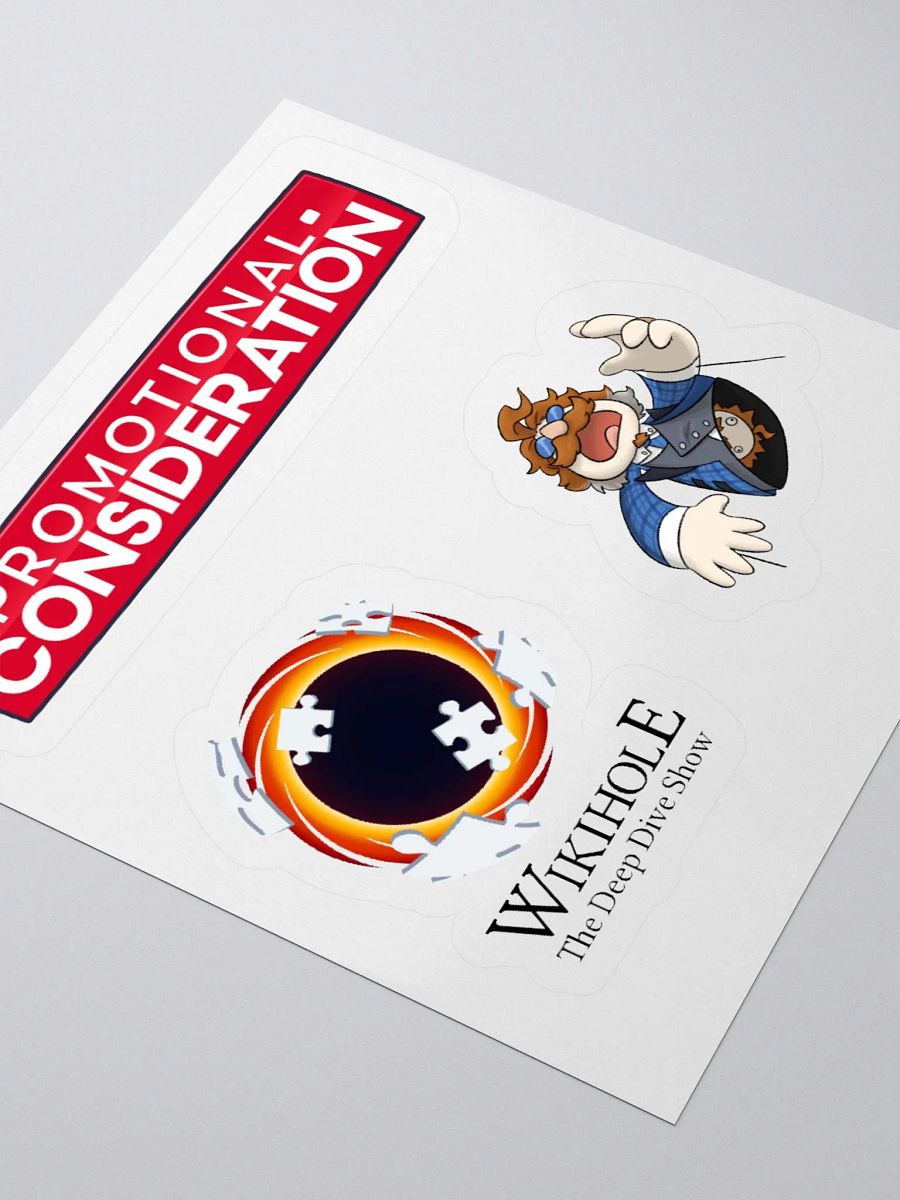 Show Logo Trio Cut Stickers product image (3)