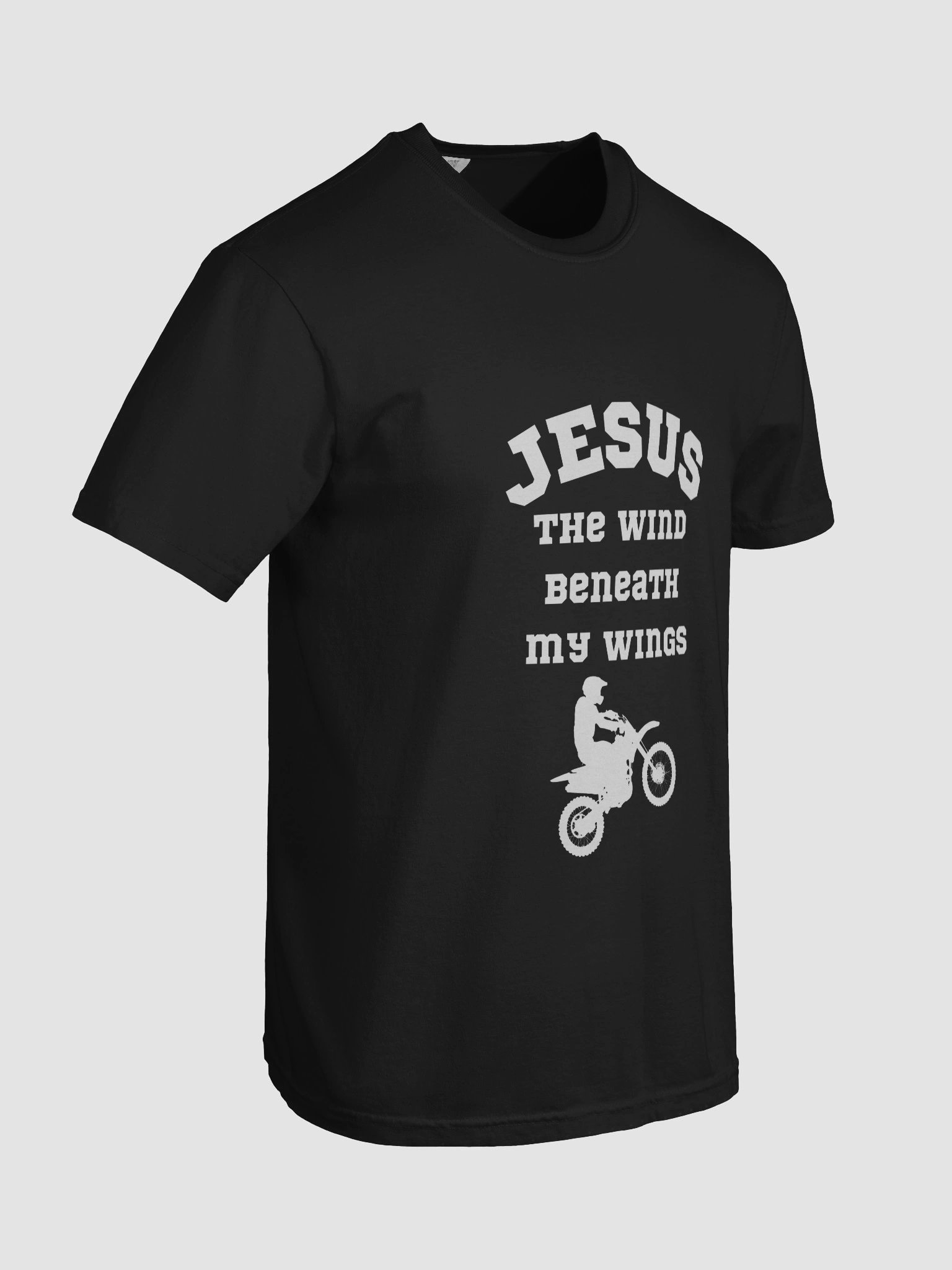 Trust The Ride: "Jesus The Wind Beneath My Wings" Statement Tee product image (8)