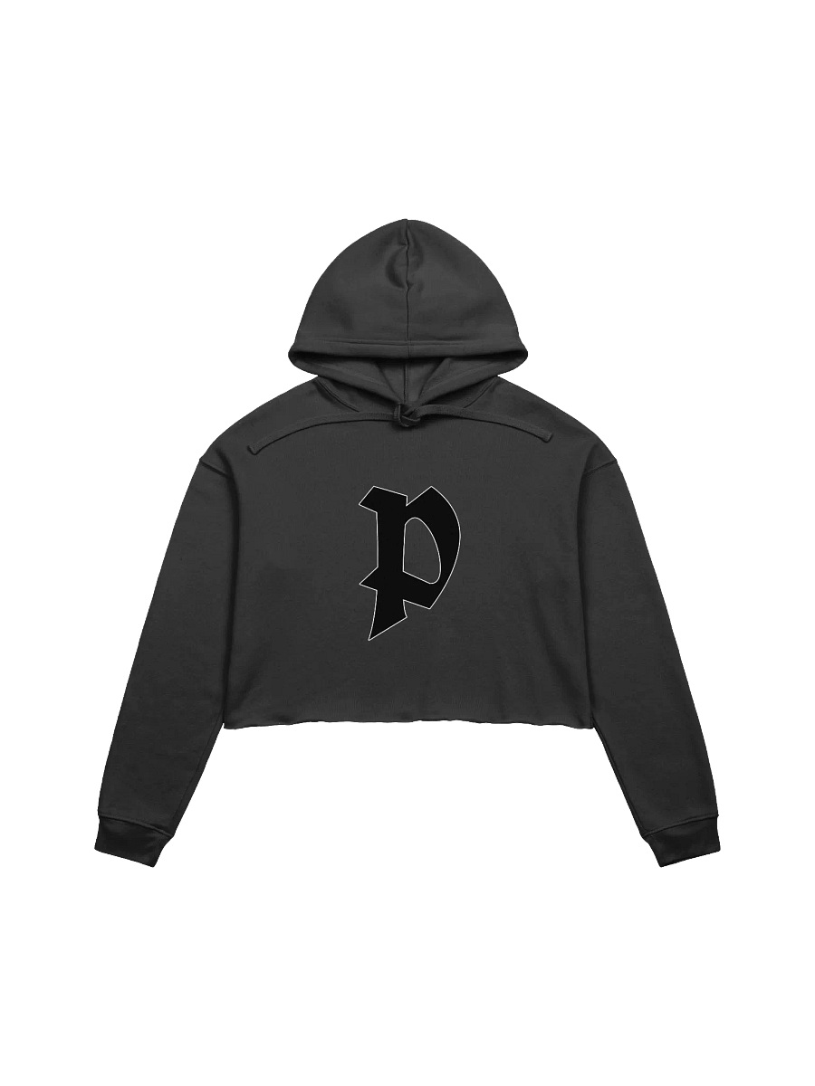 "P" Logo Crop Hoodie product image (1)