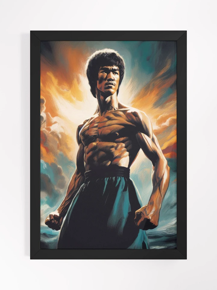 Bruce Lee Art Framed Print product image (1)