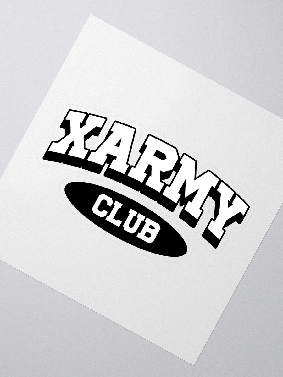 XARMY CLUB Sticker product image (2)