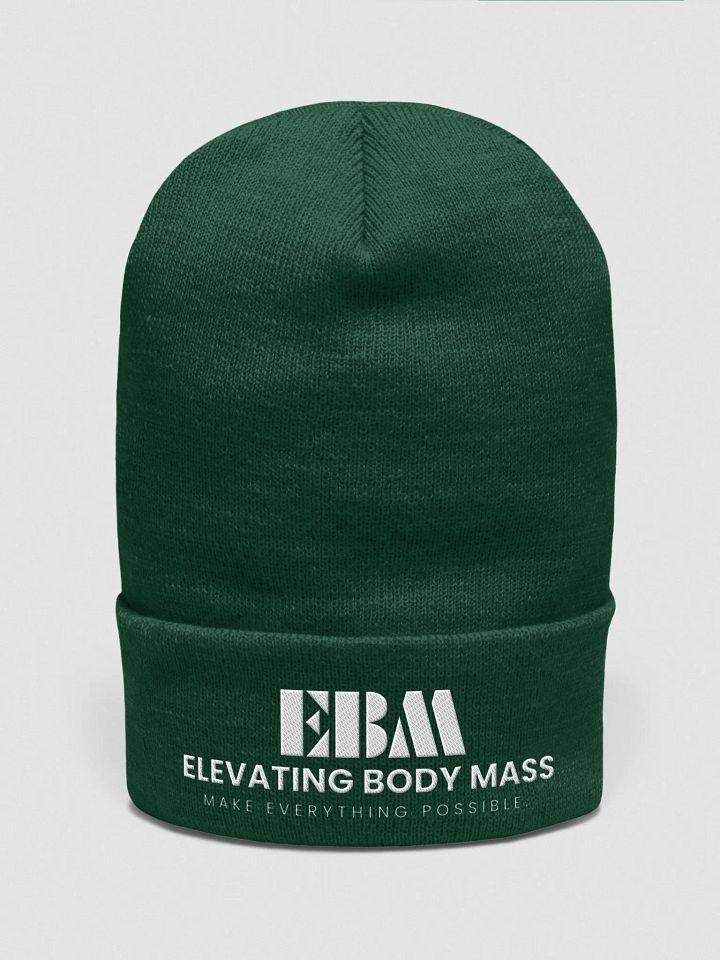 EBM Beanie (White Logo) product image (1)