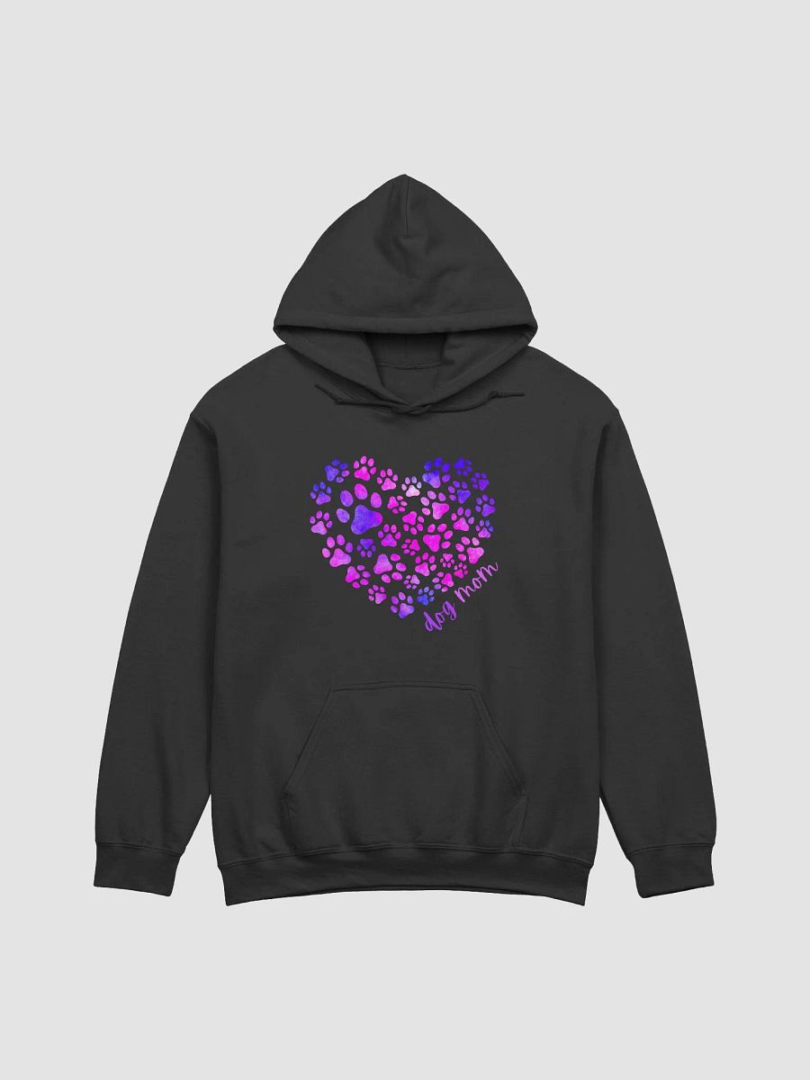 Dog Mom Cute and Colorful Paws Heart Hoodie product image (10)
