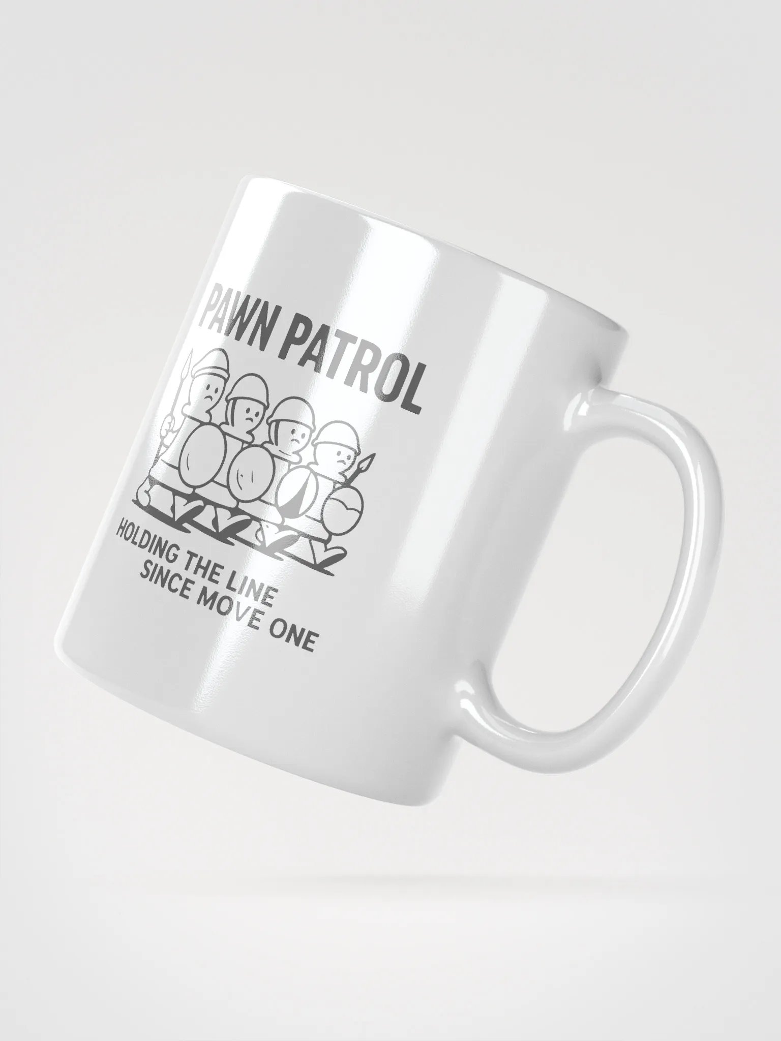 Pawn Patrol - White Glossy Mug product image (2)