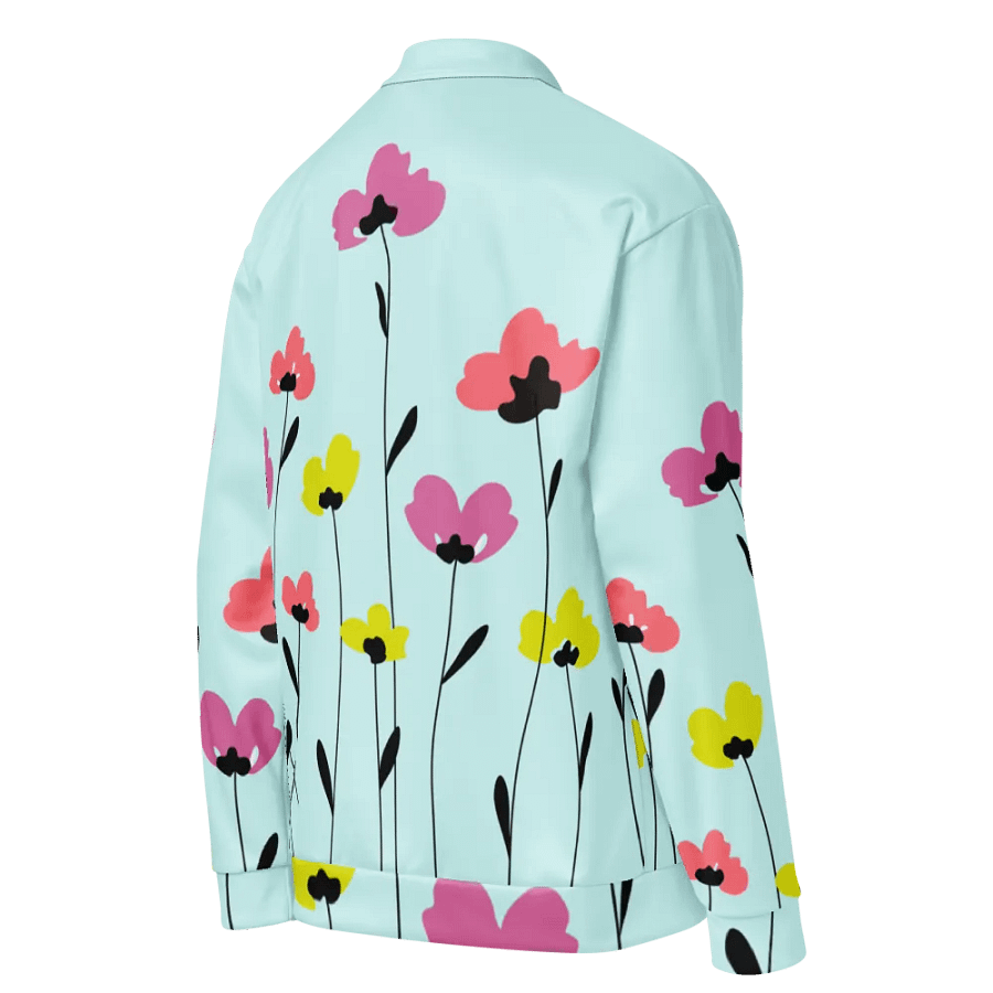 Blossom Breeze All-Over Print Bomber Jacket product image (9)