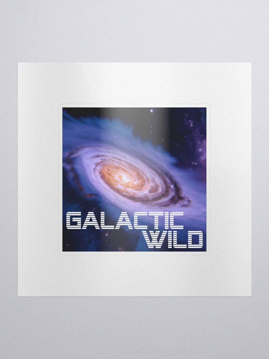 Galactic Wild Logo Sticker product image (1)