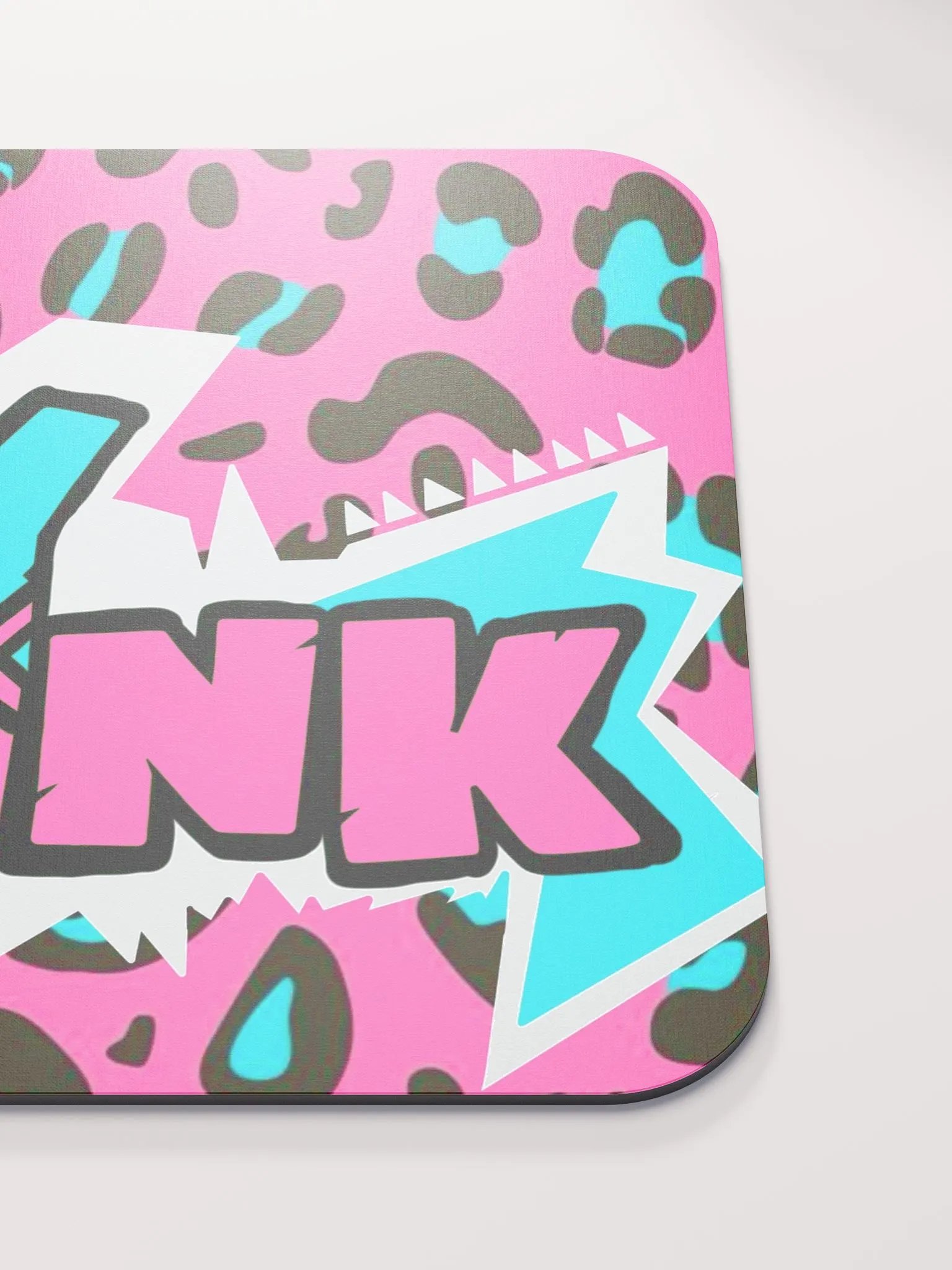 HeyInk - Pink Leopard Mouse Pad product image (5)