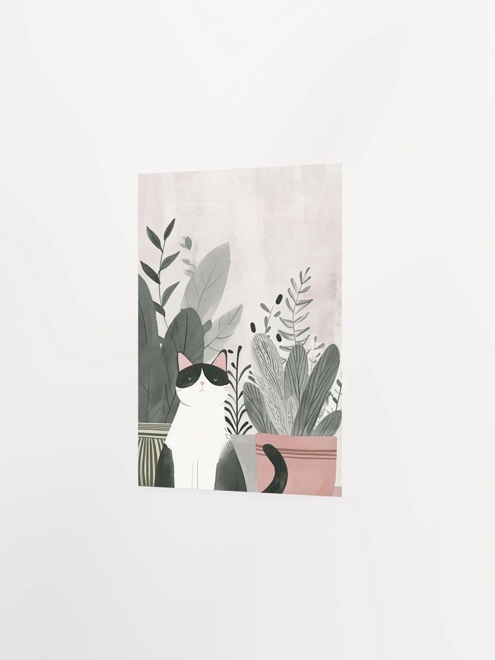 Whiskers and Leaves Matte Poster product image (4)