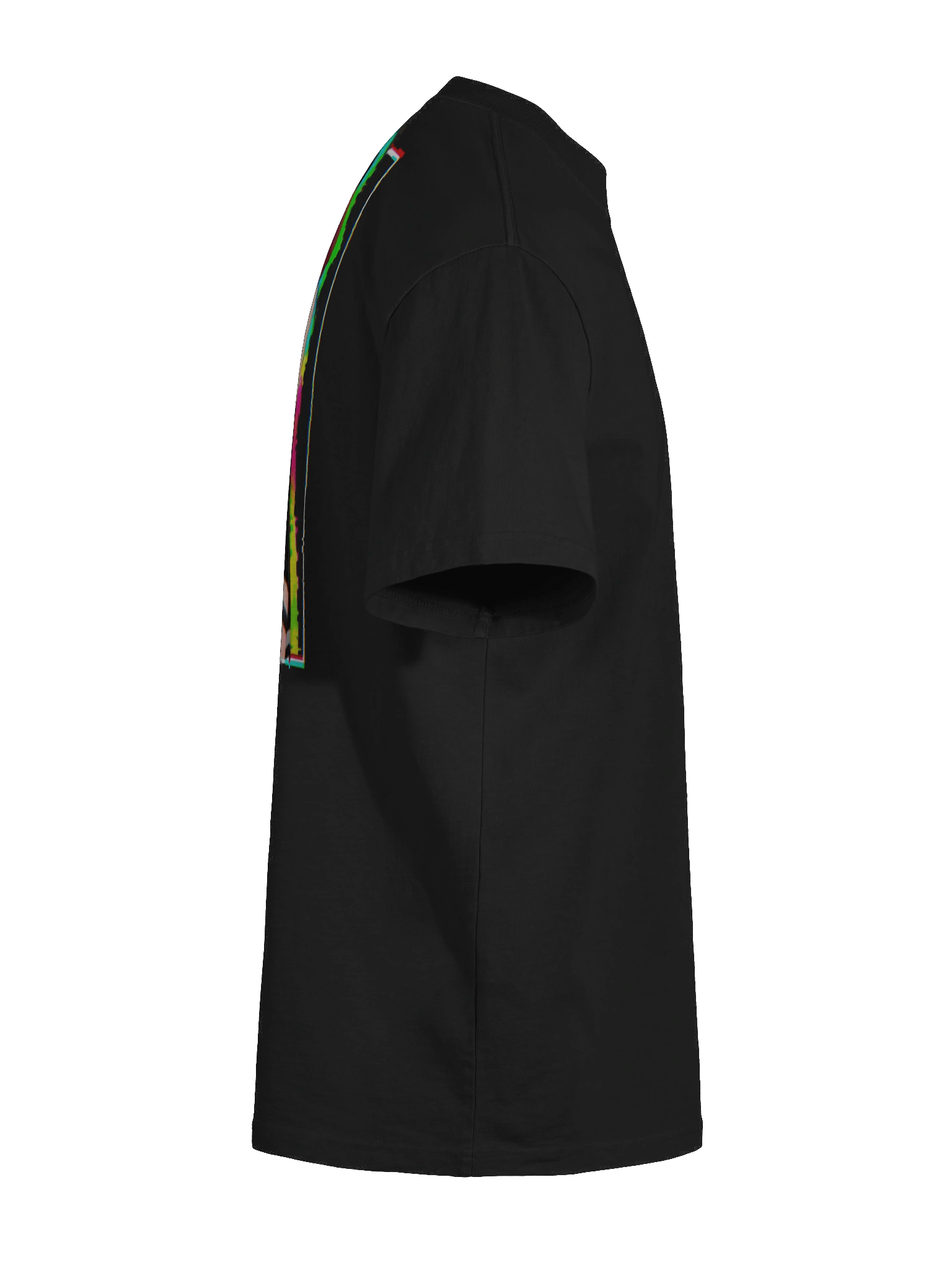 Classic RAENBOU Glitch Noir Oversized Tee product image (11)