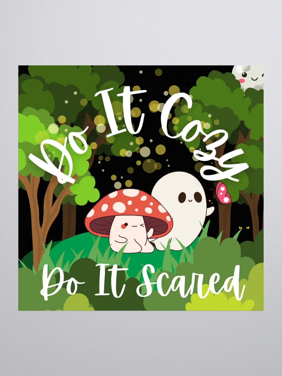 Do It Cozy, Do It Scared | Sticker product image (1)