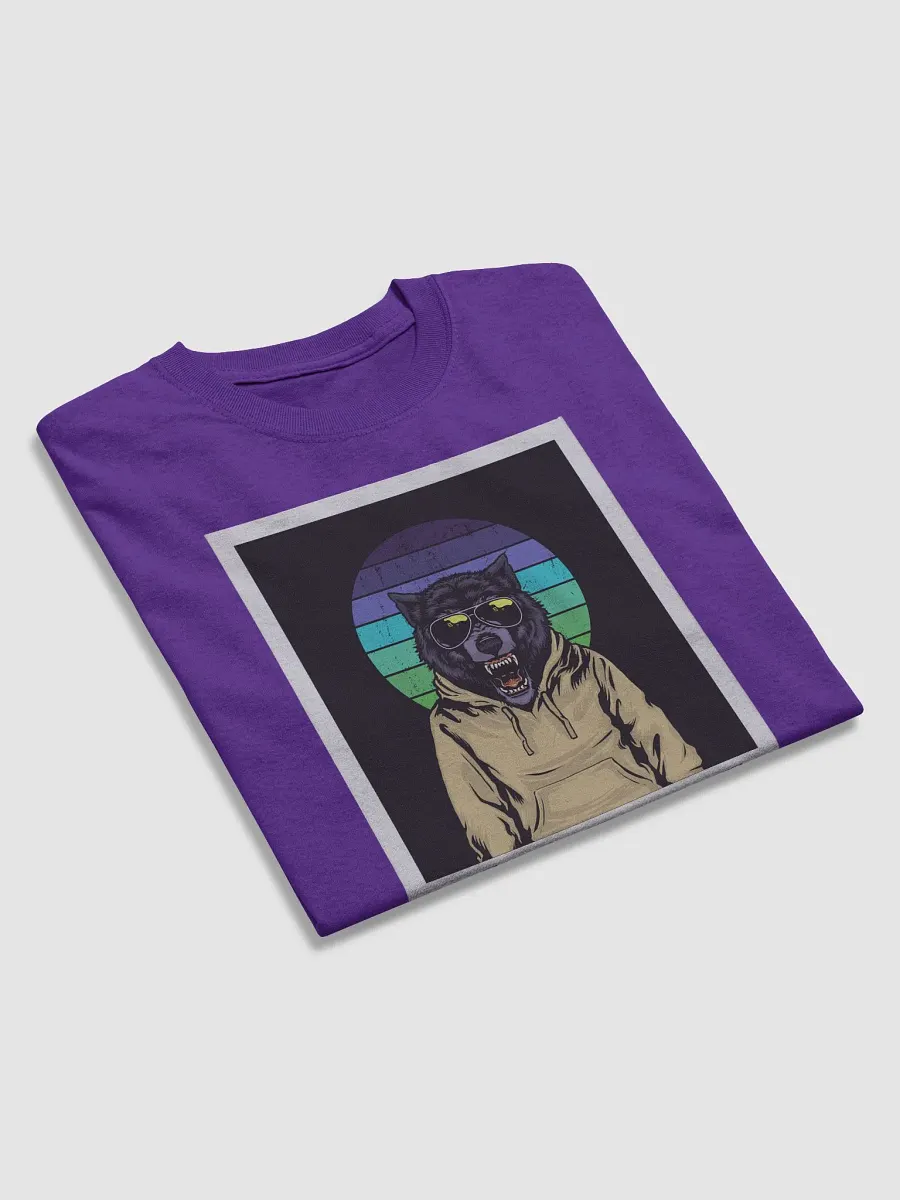 Wolf Heavyweight T-shirt product image (3)
