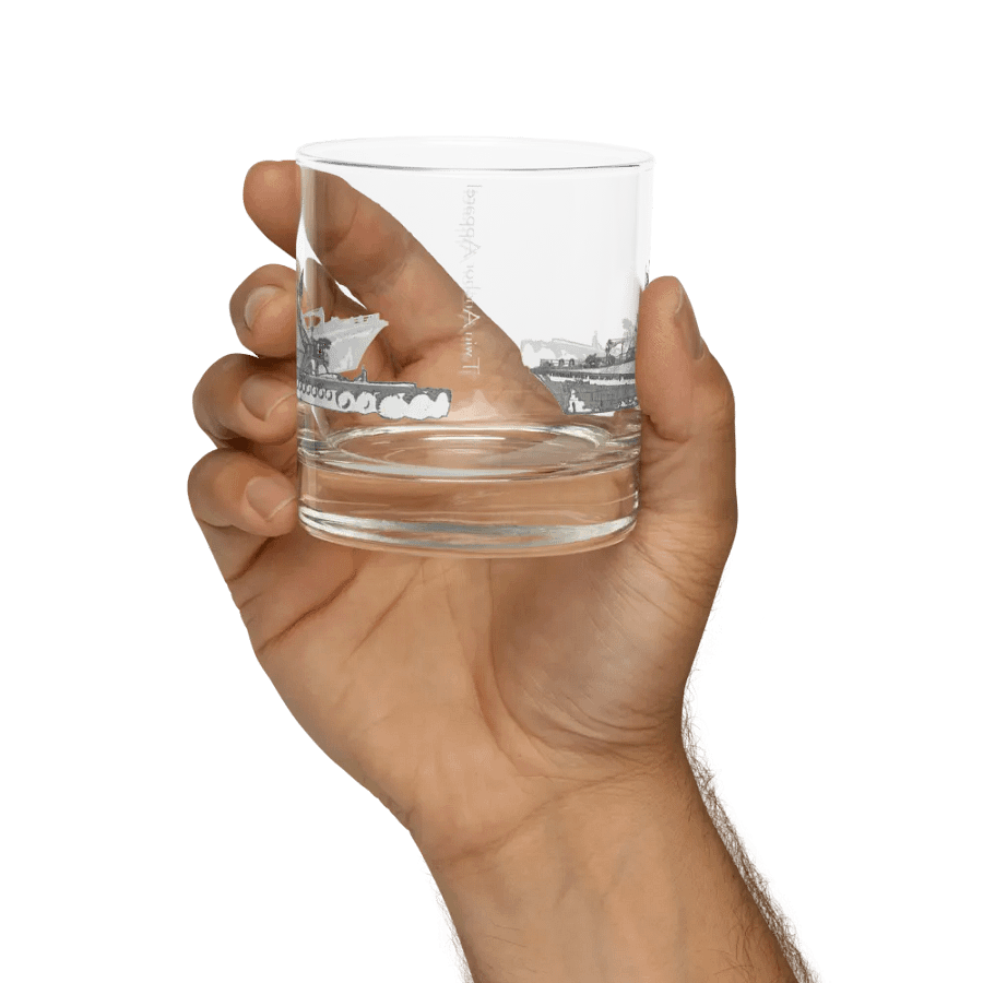 Foss tug Rocks Glass 10.5oz product image (8)