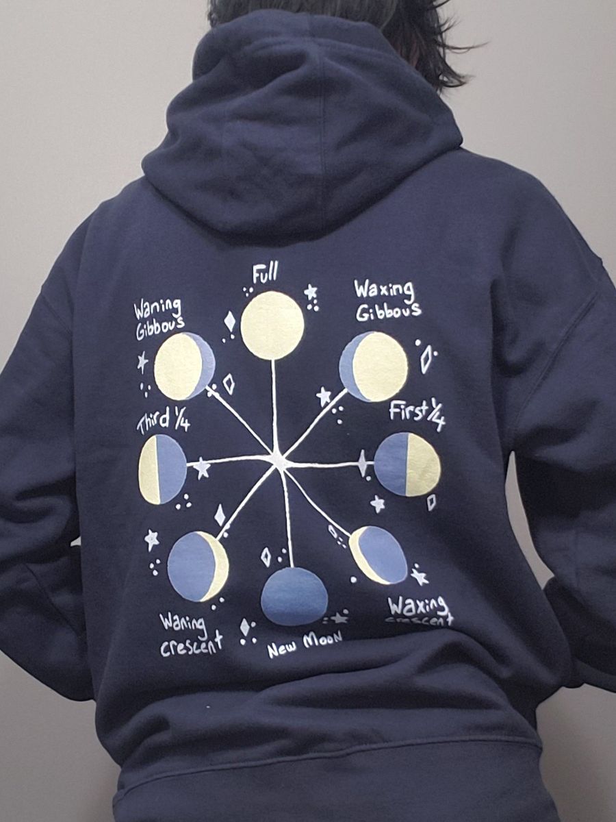 Phases of the Moon Hoodie product image (2)