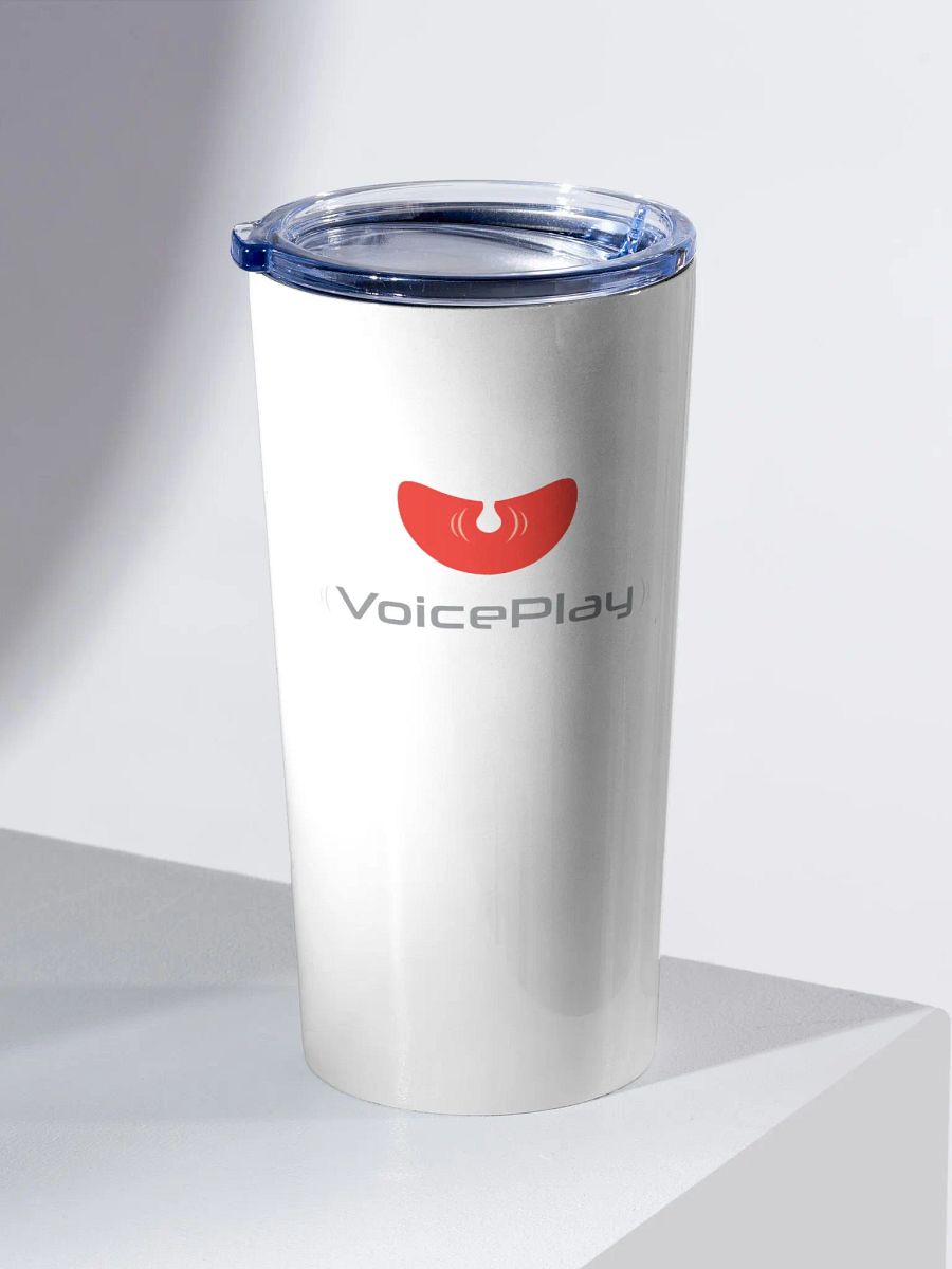 VoicePlay Logo Stainless Steel Tumbler product image (2)