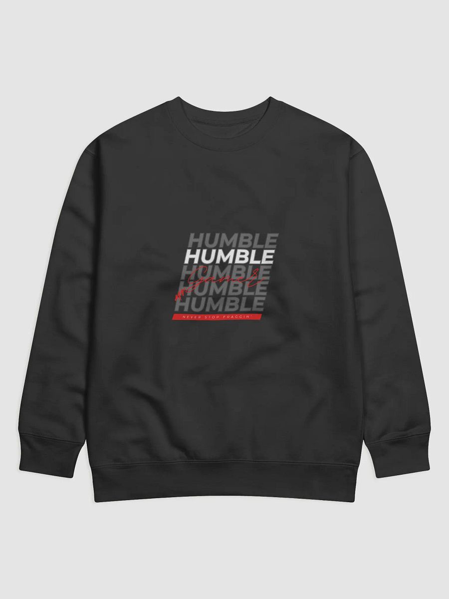 HUMBLE Repeat Red Bar Sweatshirt product image (1)