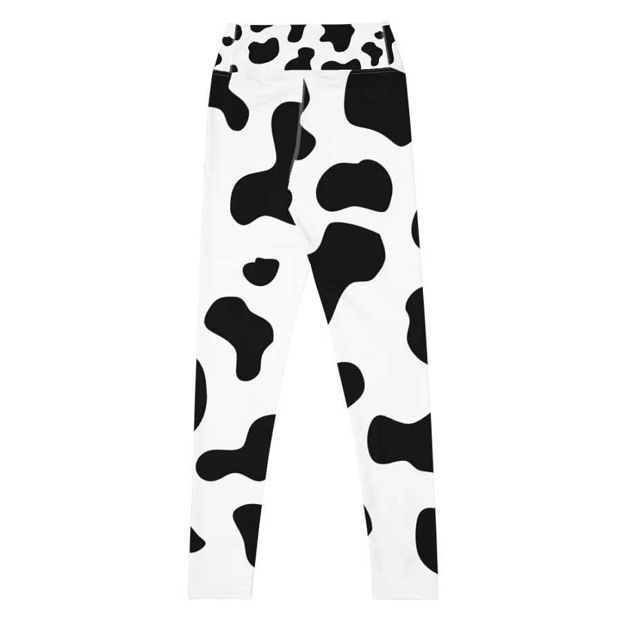 Chic Cow Print Leggings – Trendy & Comfortable for Every Occasion product image (9)