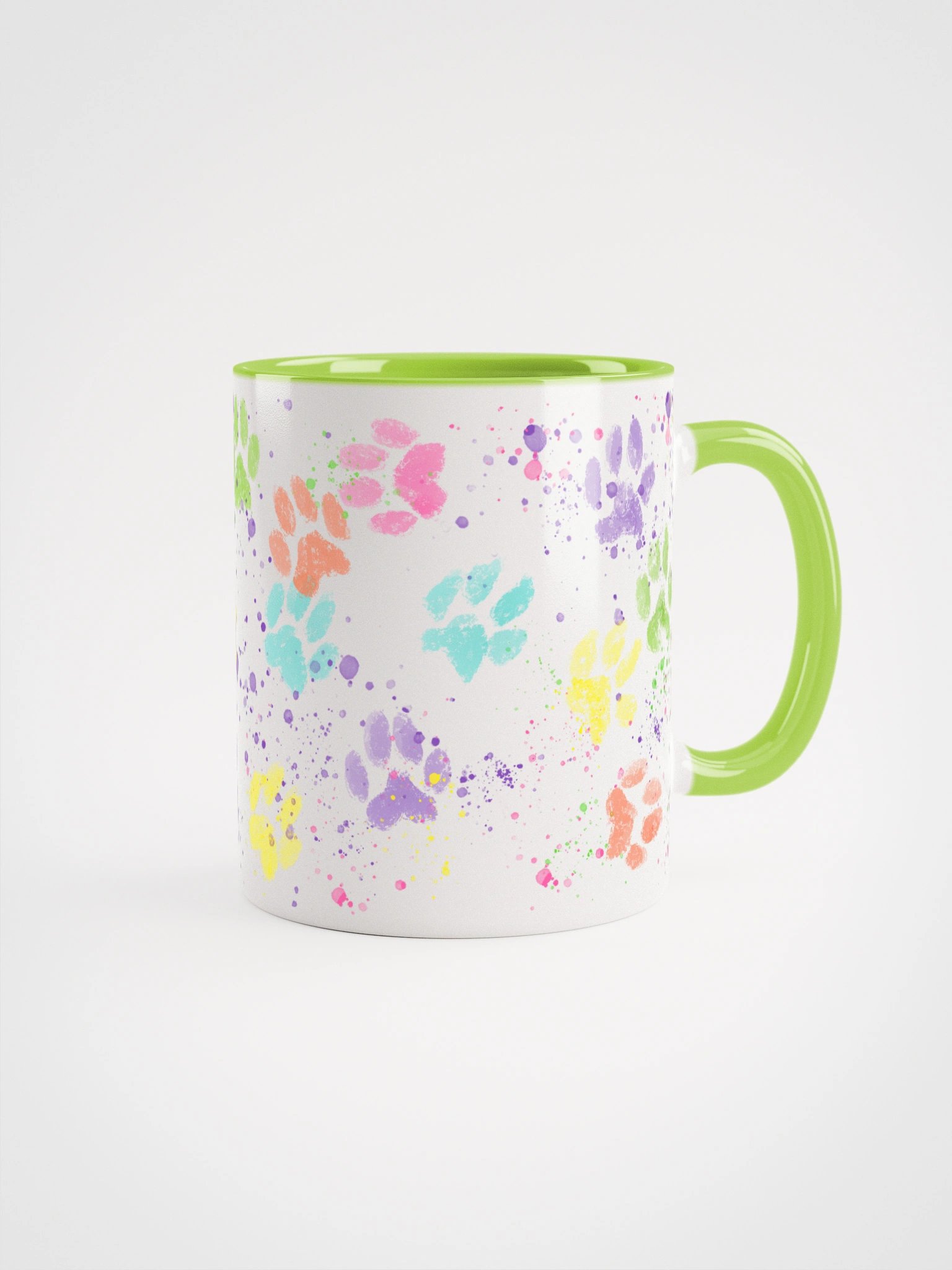 Dog Paw Prints Ceramic Mug product image (2)