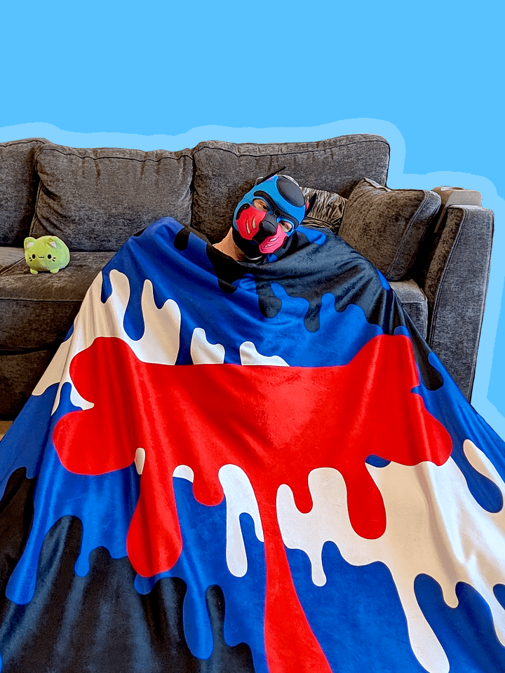 Pup Pride Drip - Sherpa Blanket product image (2)