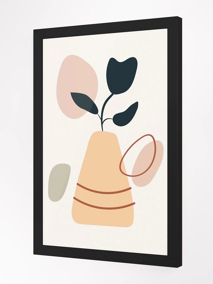 Minimalist Plant Growth Framed Poster product image (9)