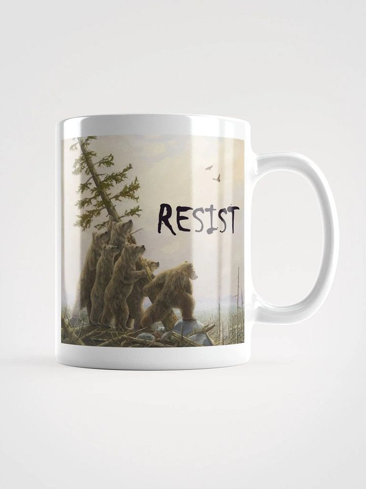 RESIST BEARS "Our Parks" Ceramic Coffee Tea Mug Cup Cafe - 3 SIZES! product image (2)