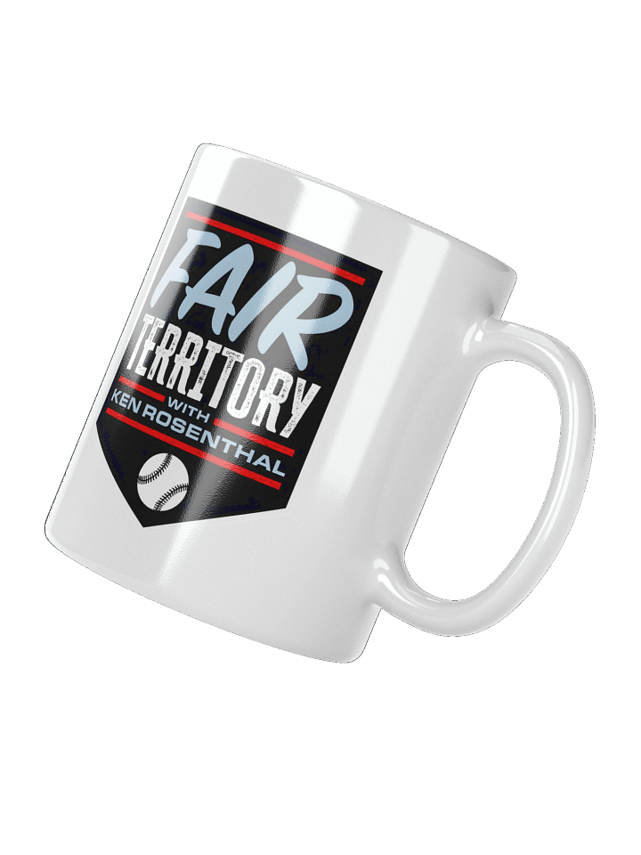 Fair Territory with Ken Rosenthal Glossy White Mug product image (5)