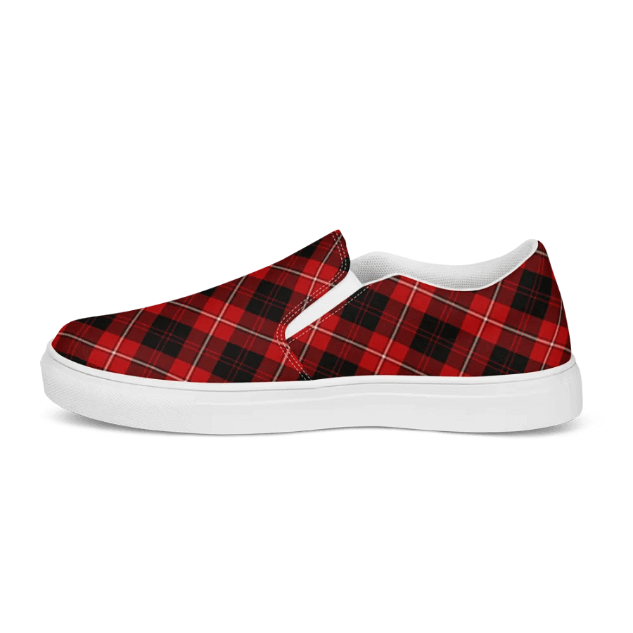 Cunningham Tartan Men's Slip-On Shoes product image (6)