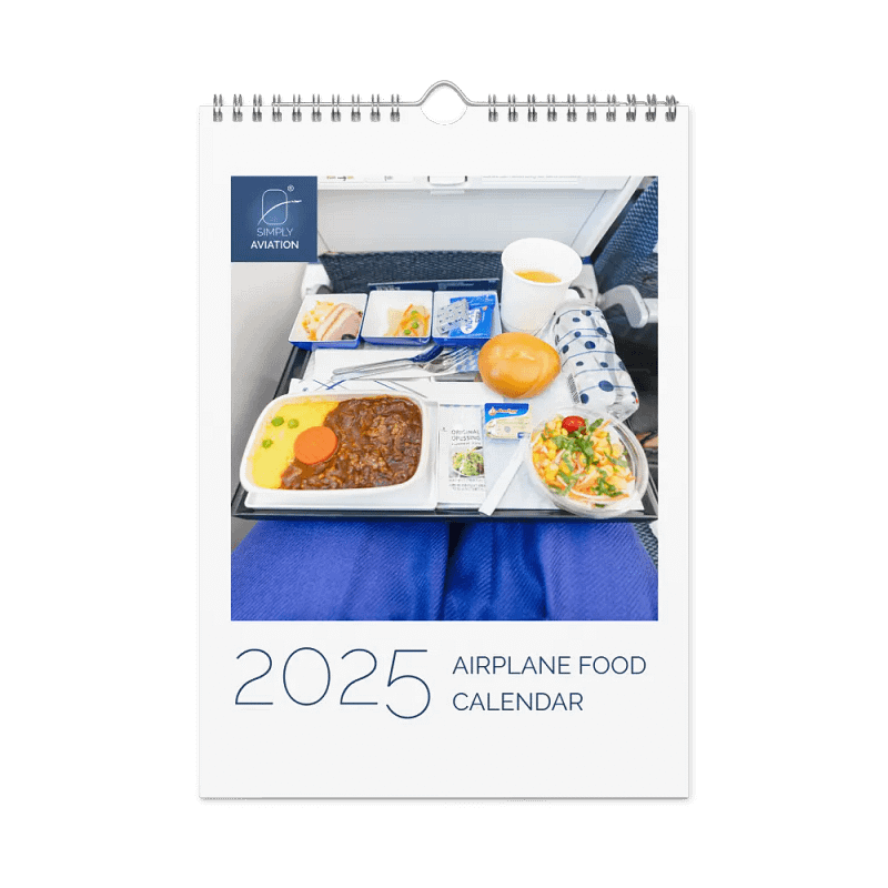 2025 Wall Calendar - Best Of: Airplane Food - (A3 or A4)