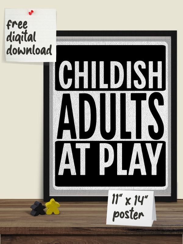 Parental Advisory Sign Board Game Room Poster - DIGITAL DOWNLOAD - 11