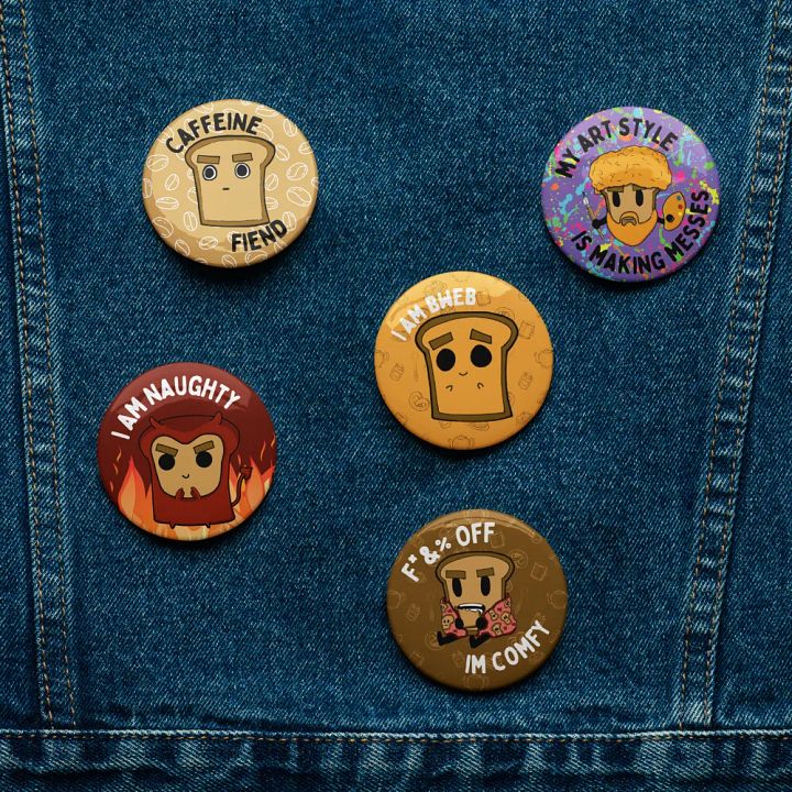 Full Spectrum of Bread Buttons product image (1)
