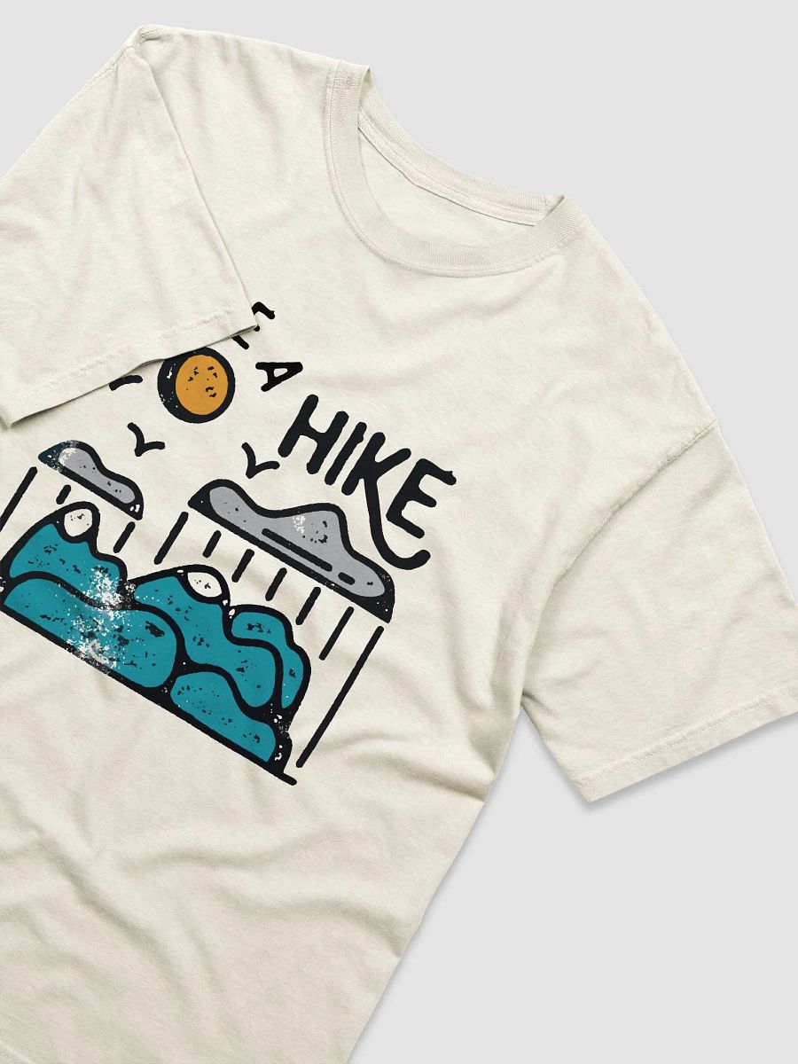 Take a Hike | Funny Retro-Style Minimalist Hipster T-Shirt of a Mountain Hiking Scene for Travel, Vacations, and Hiking product image (17)