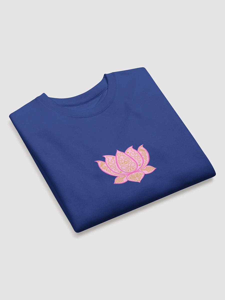 Golden Lotus Blossom Sweatshirt product image (3)