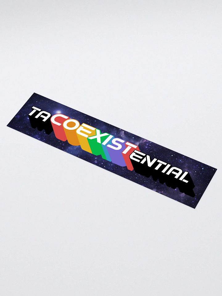 COEXIST bumper sticker product image (1)