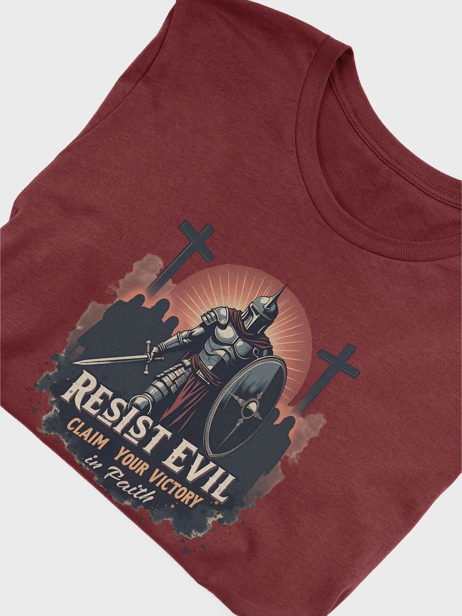 Resist Evil, Claim Your Victory in Faith - Spiritual Warfare T-Shirt product image (17)