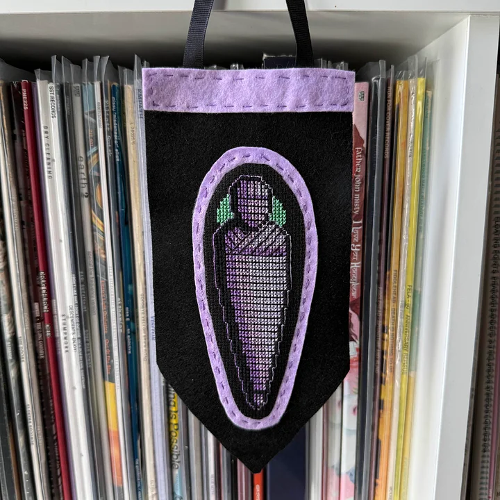 Higgs Mummy Felt Pennant product image (1)