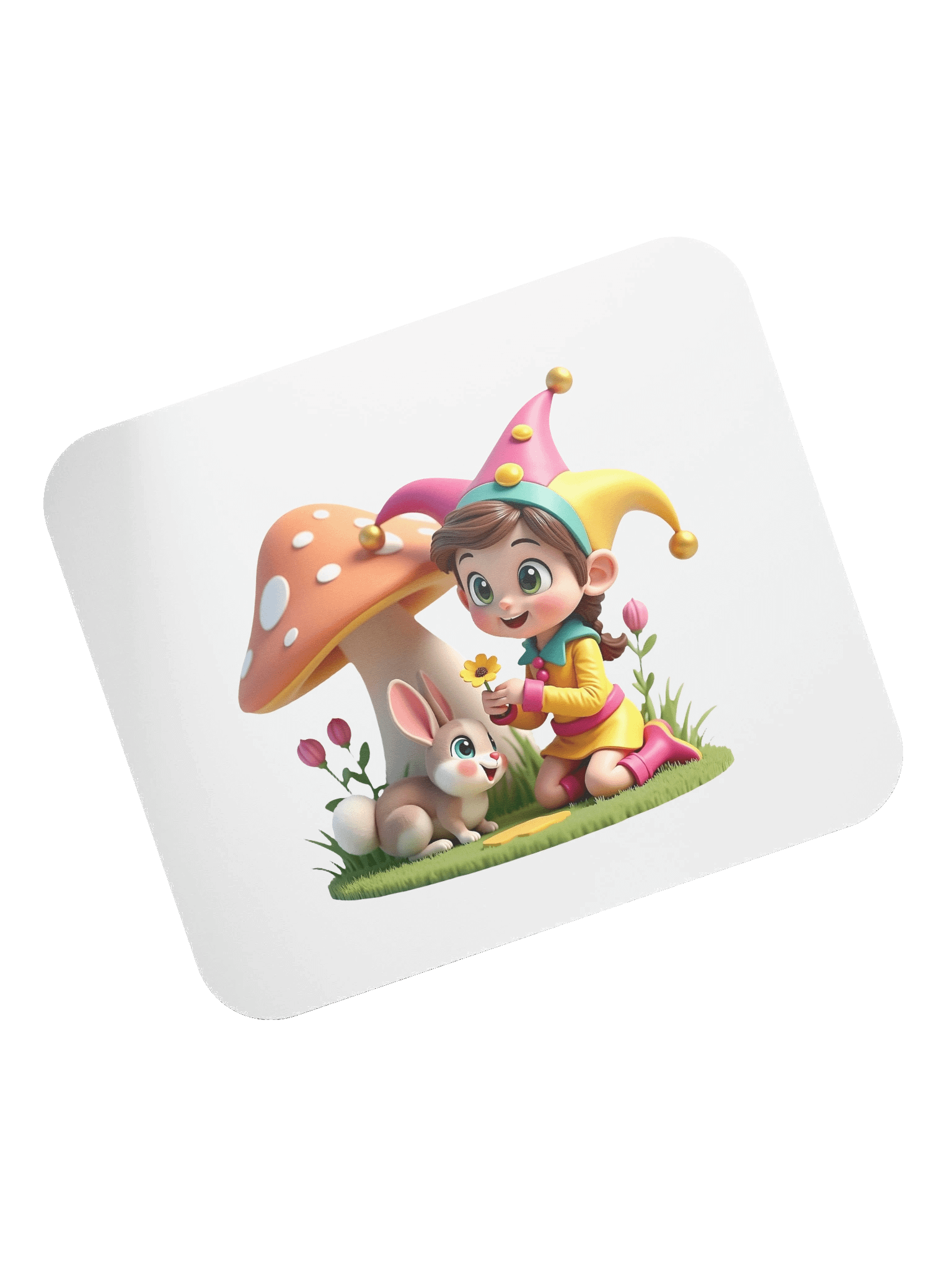 🐰 JessyJesty Bunny Classic Mouse Pad – Whimsical Joy for Your Workspace product image (7)