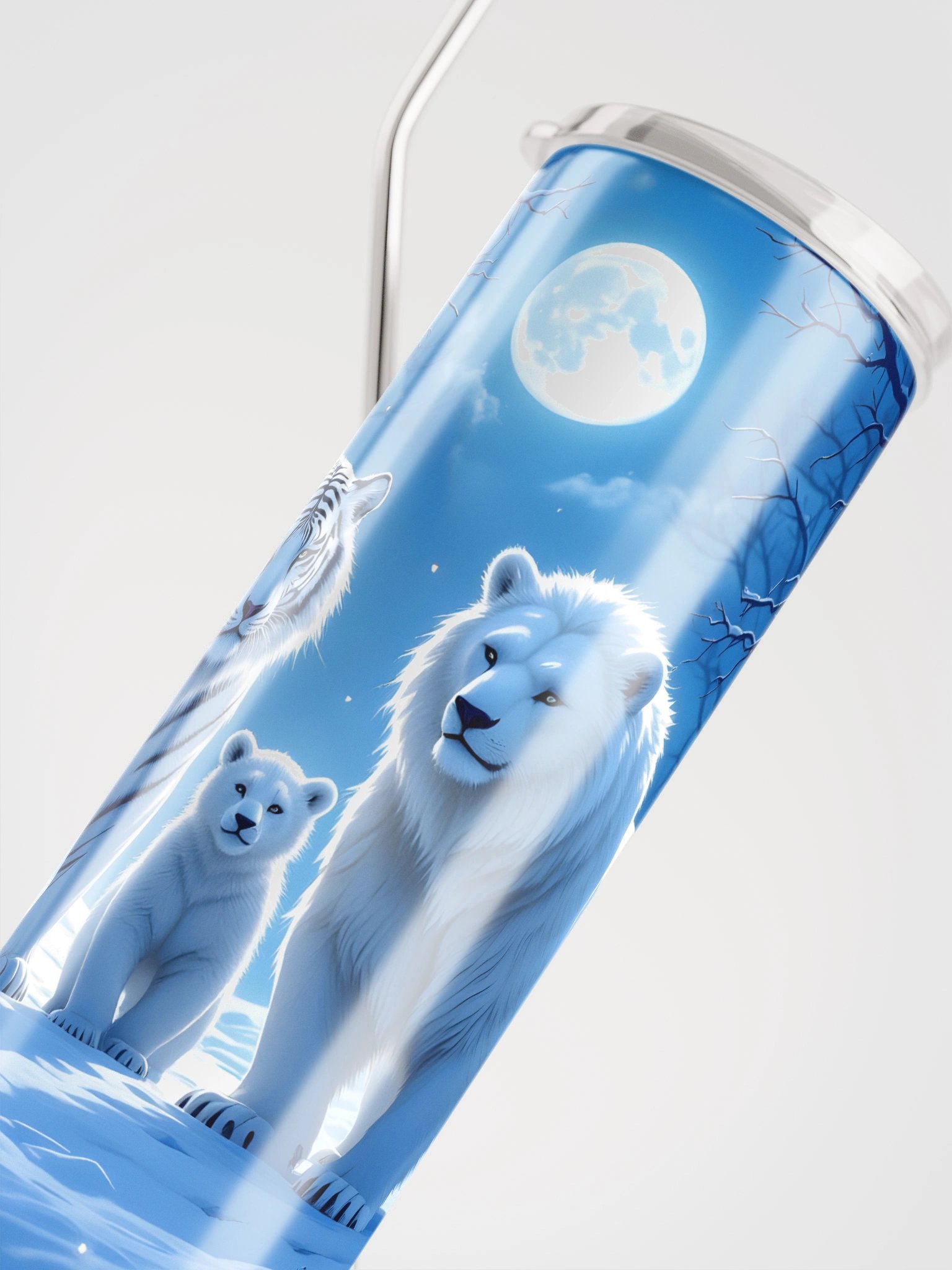 Moonlit Wildlife Stainless Steel Tumbler product image (4)
