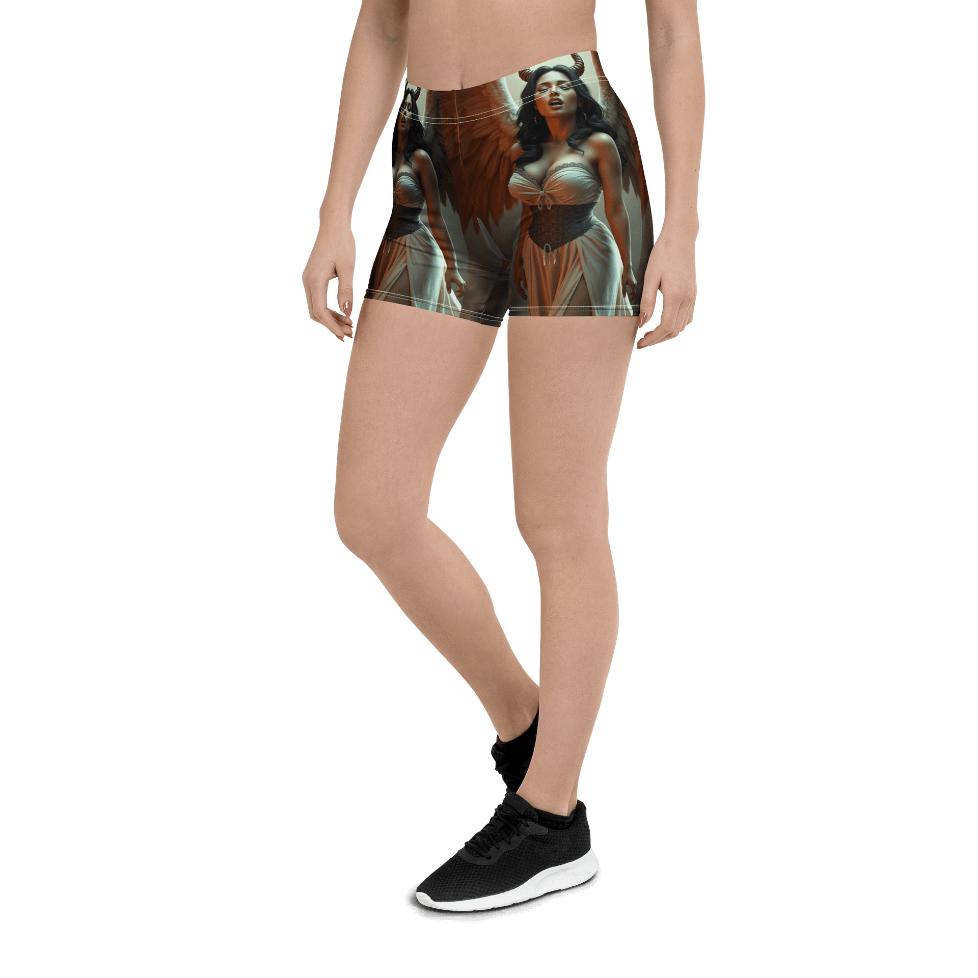 Dark Angel All-Over Print Shorts product image (5)