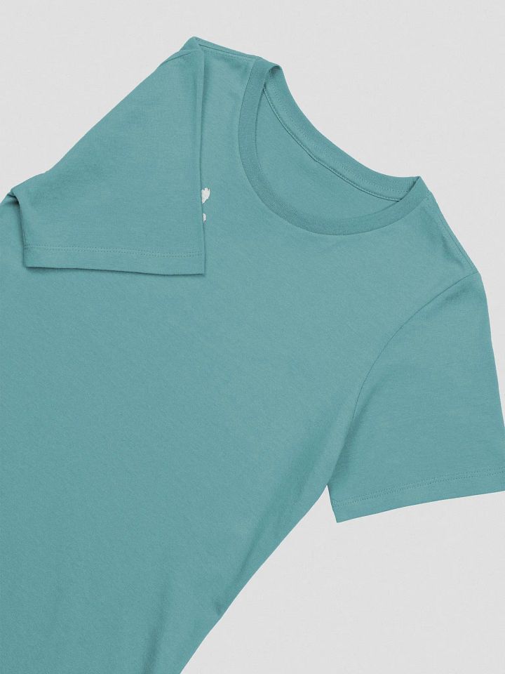 Paw Print Double Sided Relaxed-Fit Woman's Tee (white detail) product image (17)