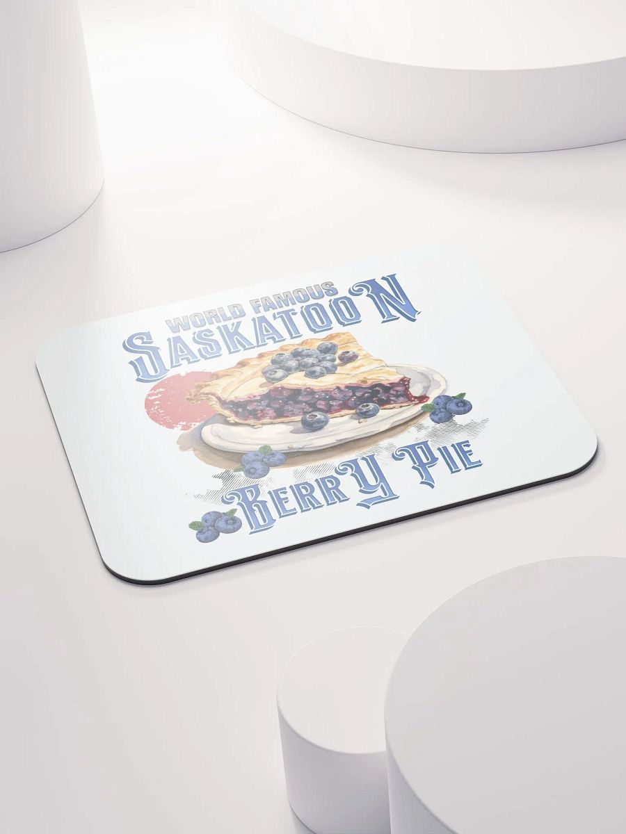 Saskatoon Berry Pie Mouse Pad product image (2)