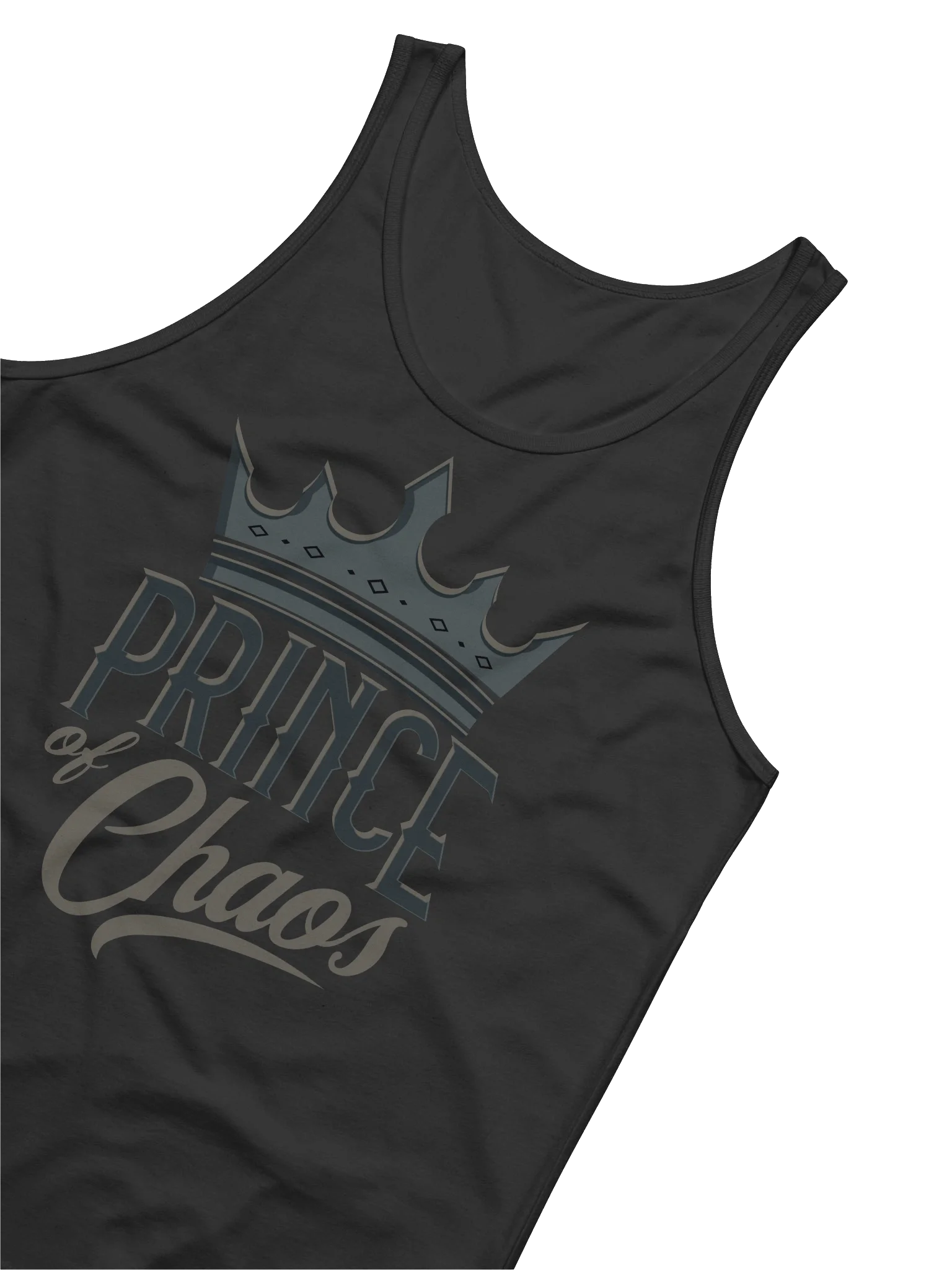 Prince of Chaos Tank (Gray Text) product image (11)