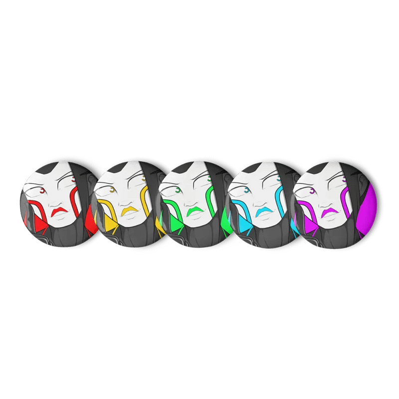 Rainbow Pin Set