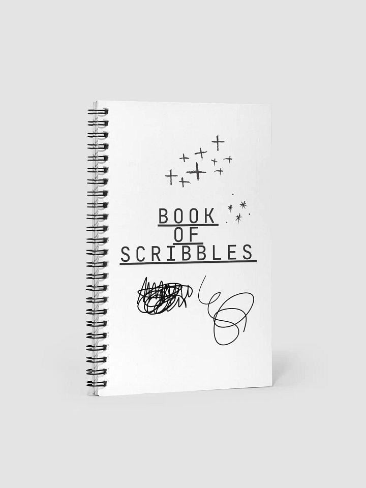 Scribbles Spiral Notebook product image (1)