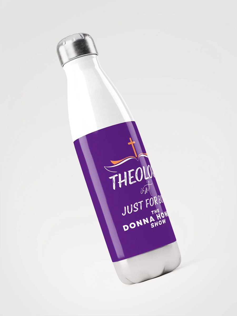 Theology Isn't Just for Boys Heavy Duty Stainless Steel Water Bottle product image (4)
