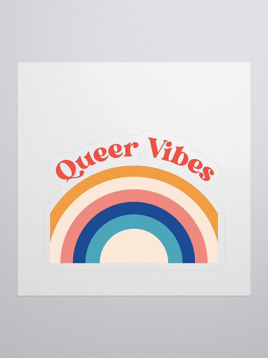 Queer Vibes sticker product image (1)