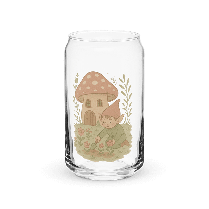 Gnome-Inspired Can-Shaped Glass product image (2)