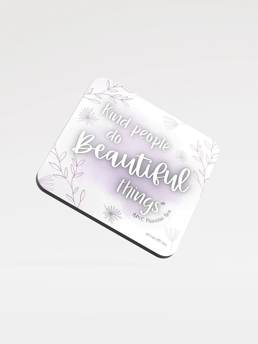 KPDBT - White/Lavender Coaster product image (1)