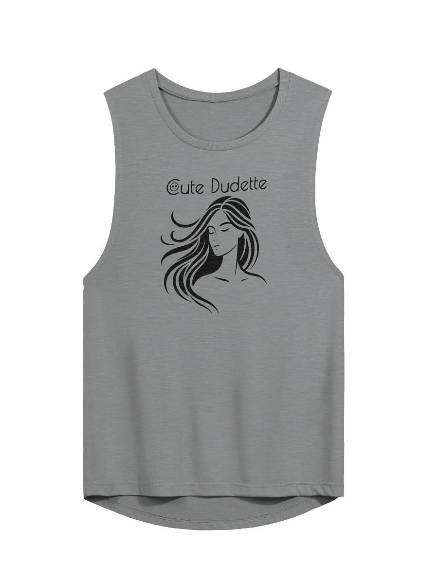 Cute Dudette Athletic Heather Muscle Tank product image (1)