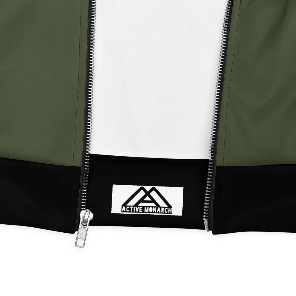 Olive Bomber Jacket product image (9)